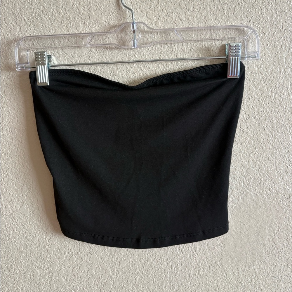 black tube top